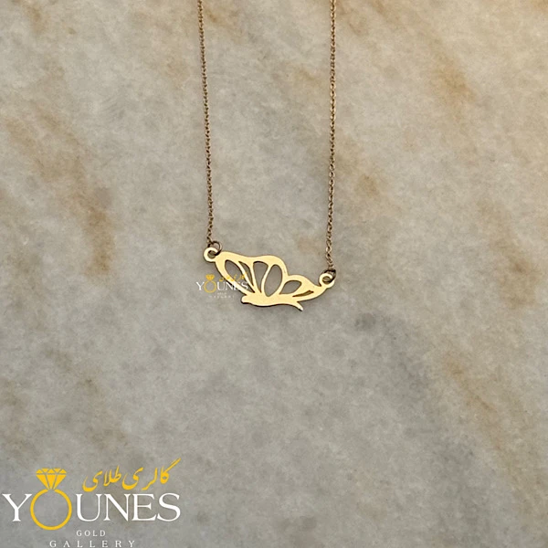 گردنبند پروانه طلا